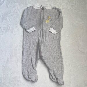 (2 for$10) George gender neutral full zip footie/ sleeper